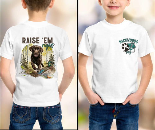 Load image 1 in gallery view. Raise'em Right Hunting Dog