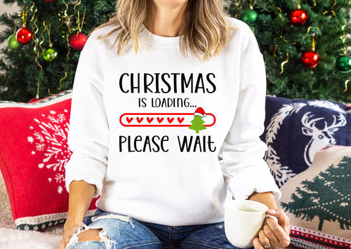 Load image 1 in gallery view. Christmas Loading Please Waiting