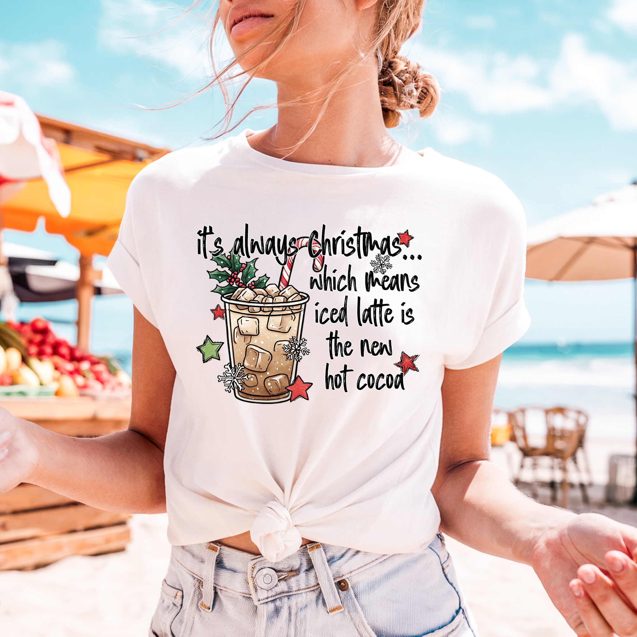 It's Always Christmas Which Means Iced Coffee Is The New Cocoa