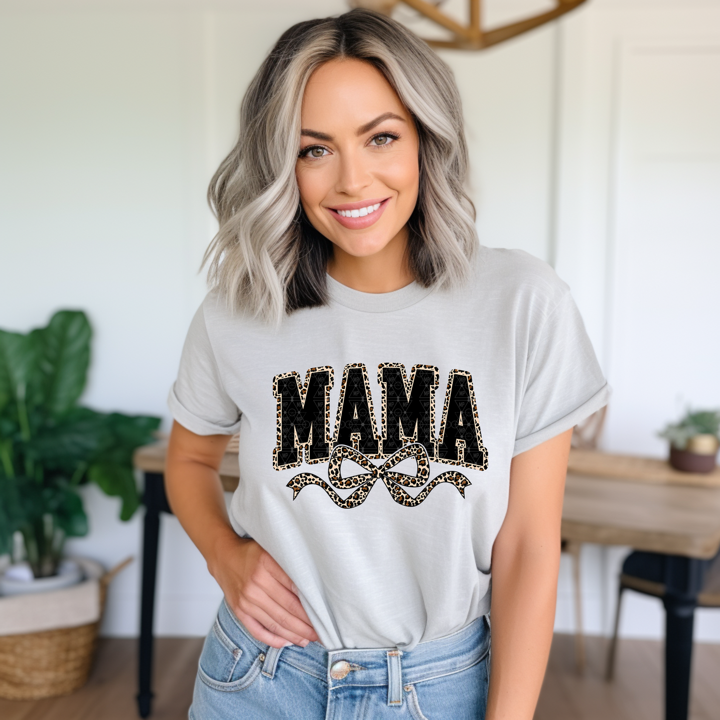 Leopard Bow Mama