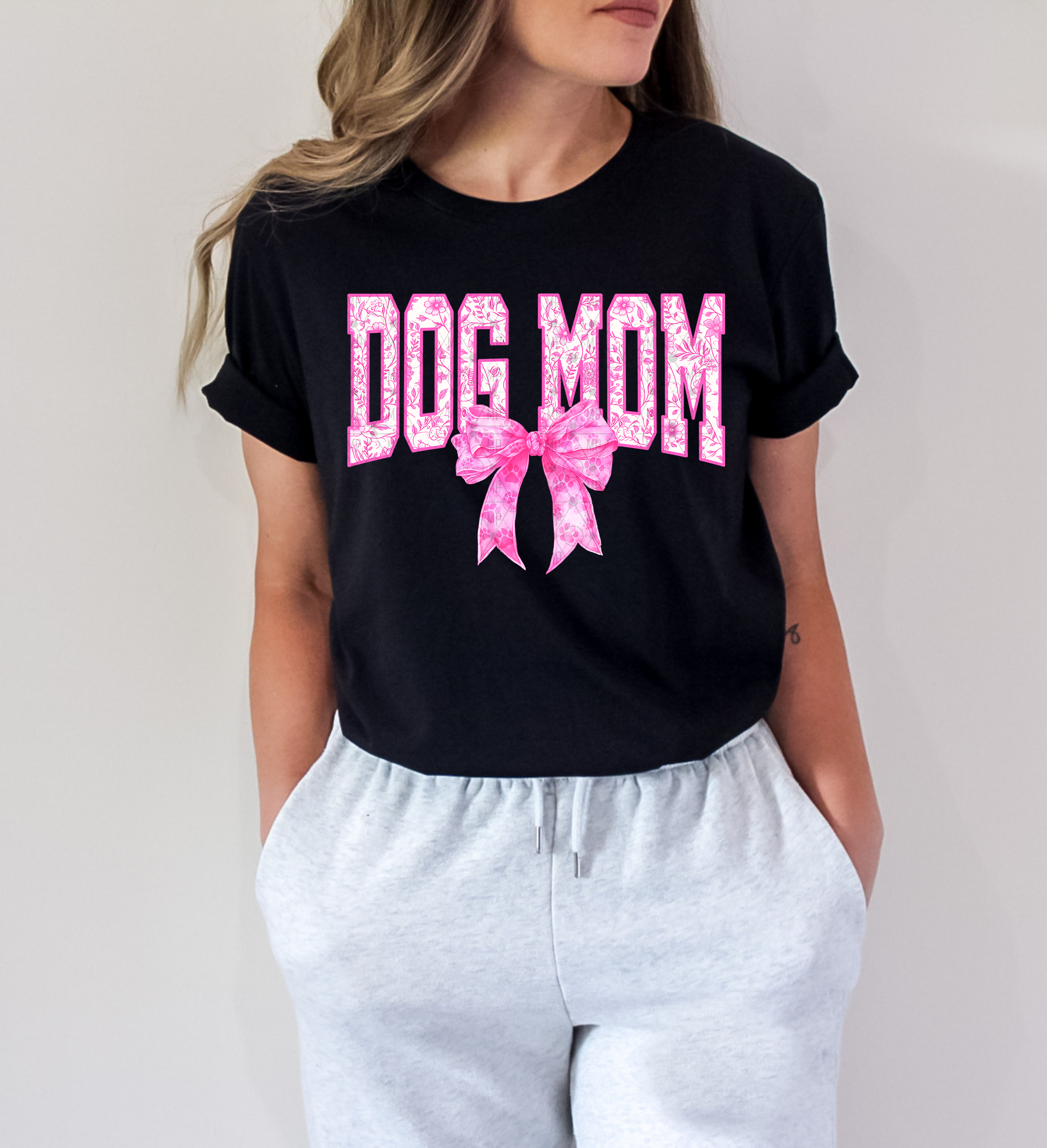 Dog Mom Pink