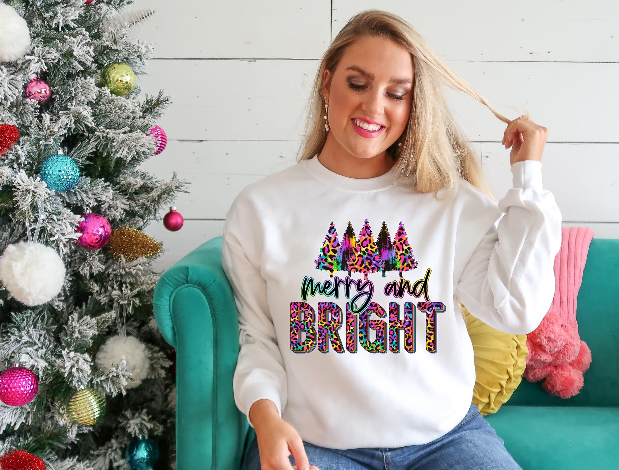 Merry & Bright - Leopard Neon