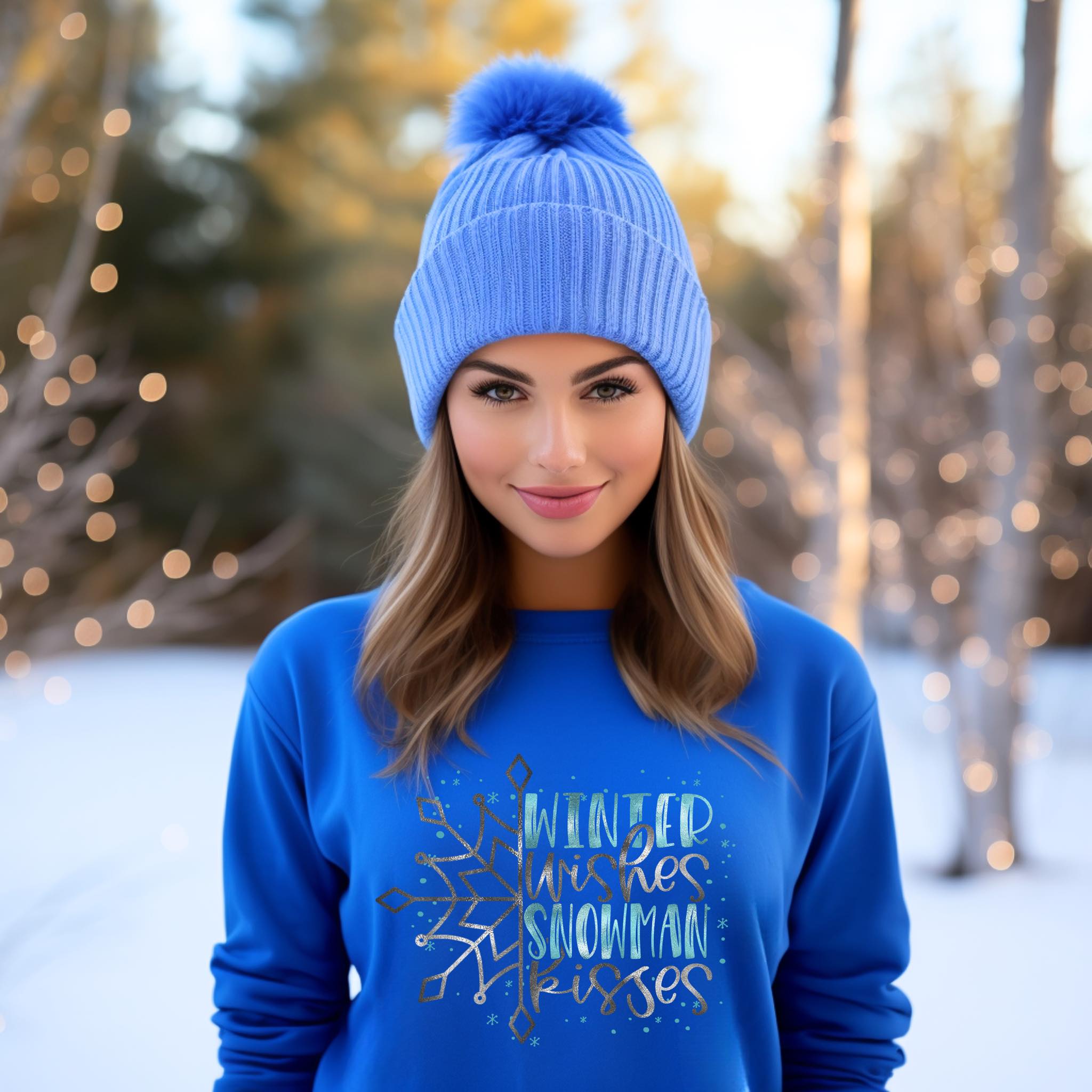 Winter Kisses And Snowman Kisses