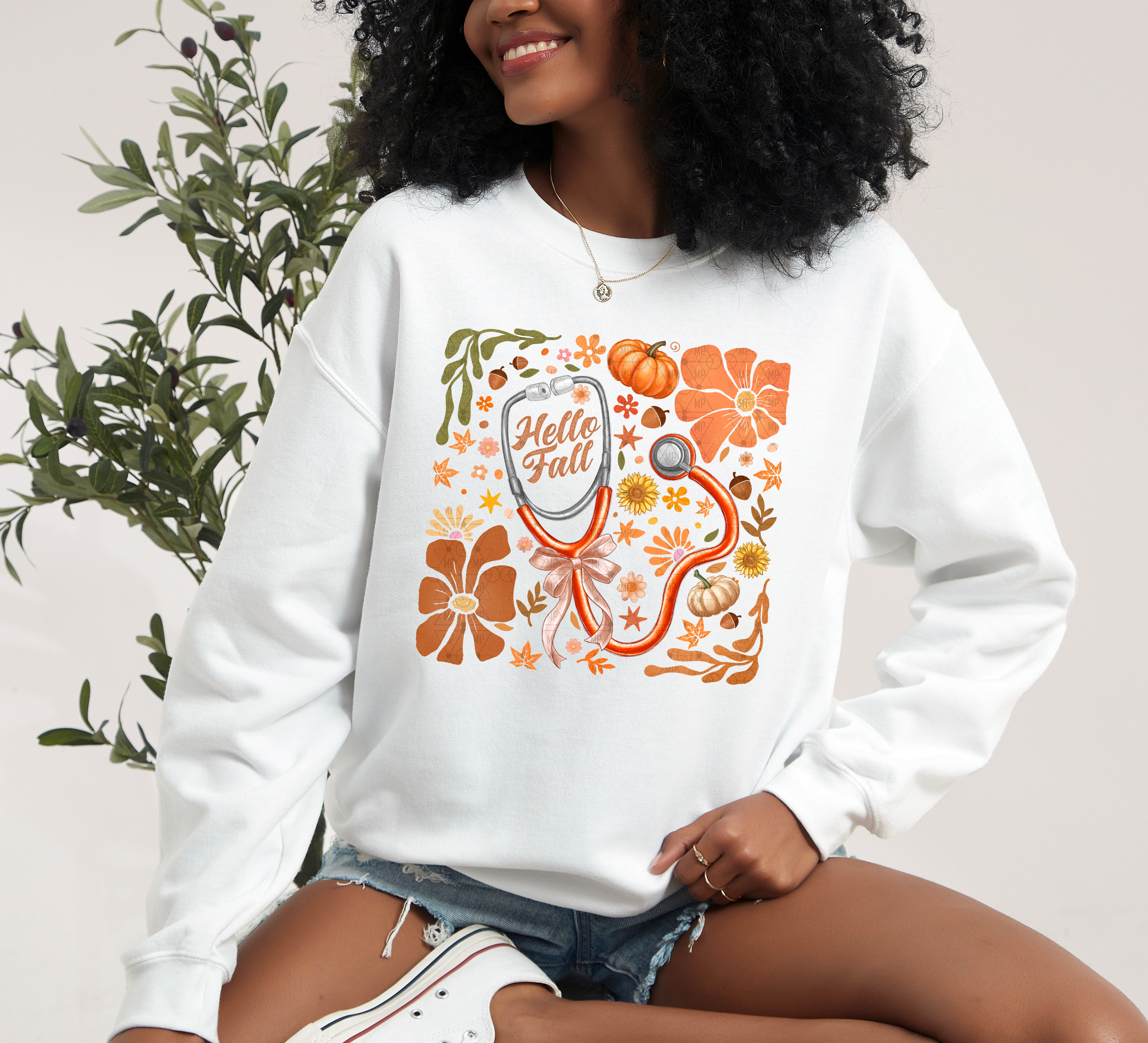 Boho Hello Fall Nurse