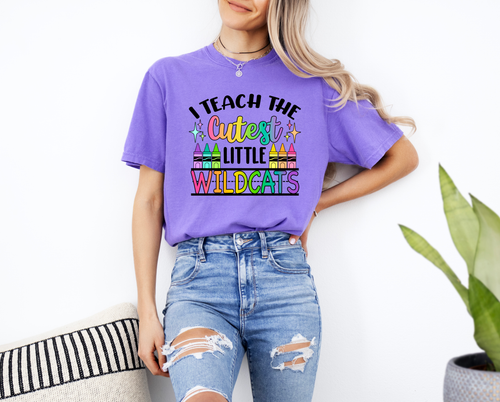 Load image 1 in gallery view. I Teach The Cutest Little Wildcats