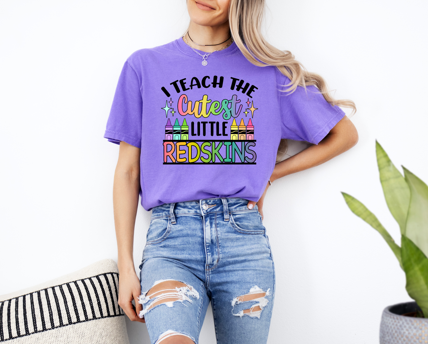 I Teach The Cutest Little Redskins