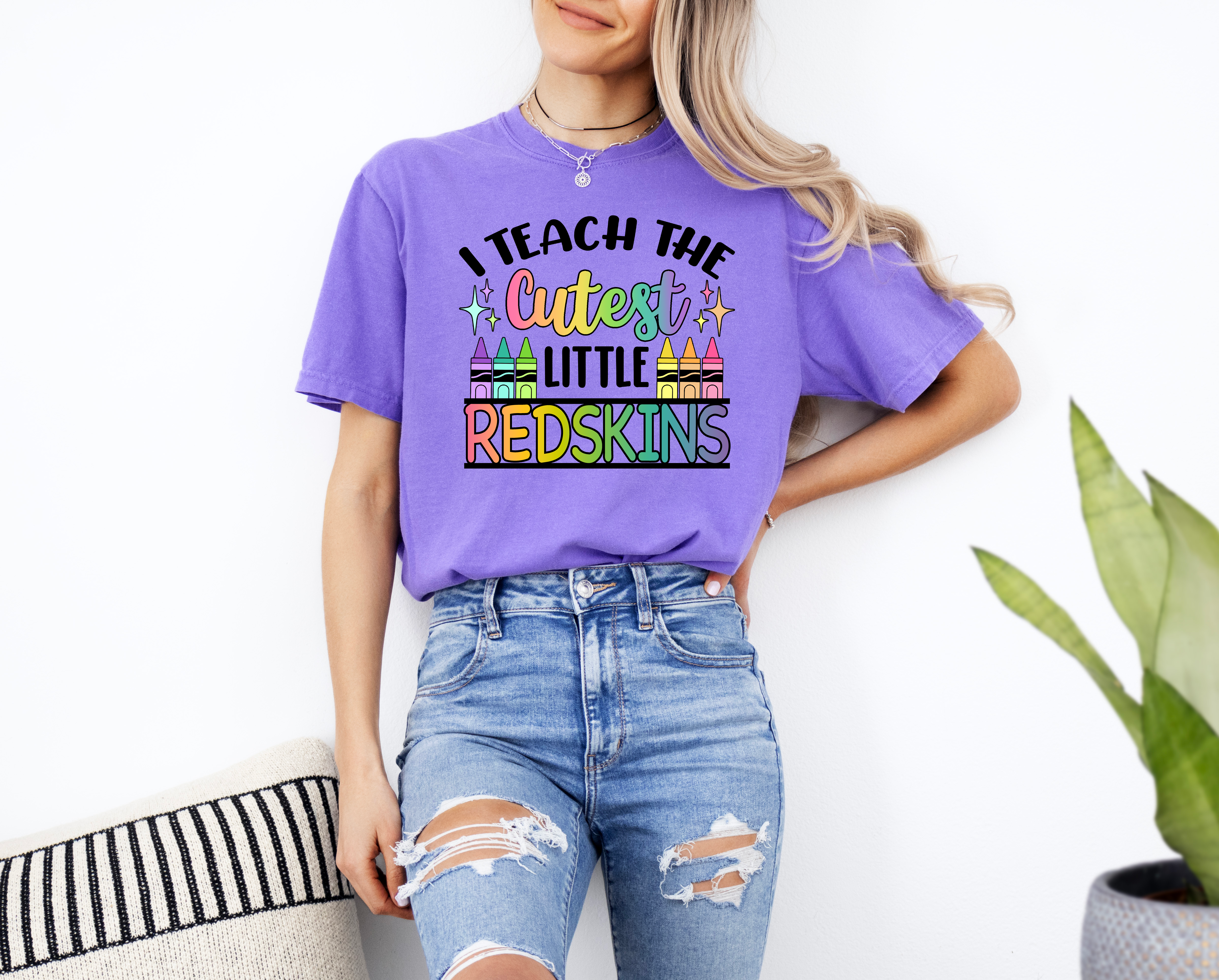 I Teach The Cutest Little Redskins