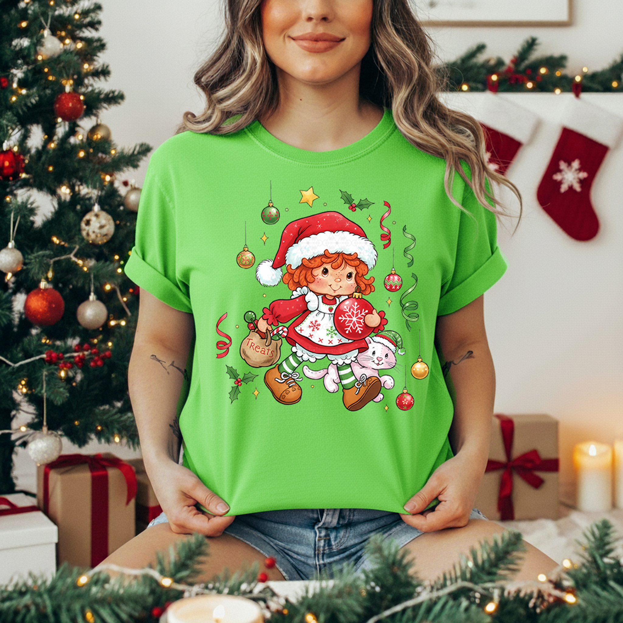 Christmas Strawberry Shortcake