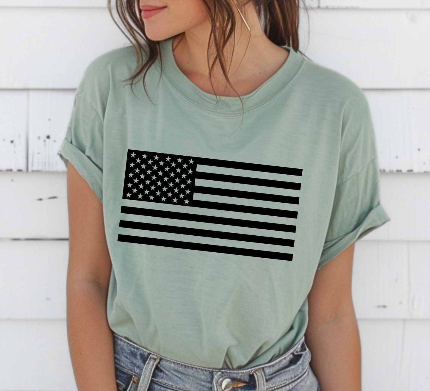Black American Flag