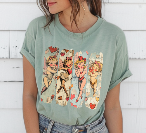 Load image 1 in gallery view. Vintage Retro Valentines