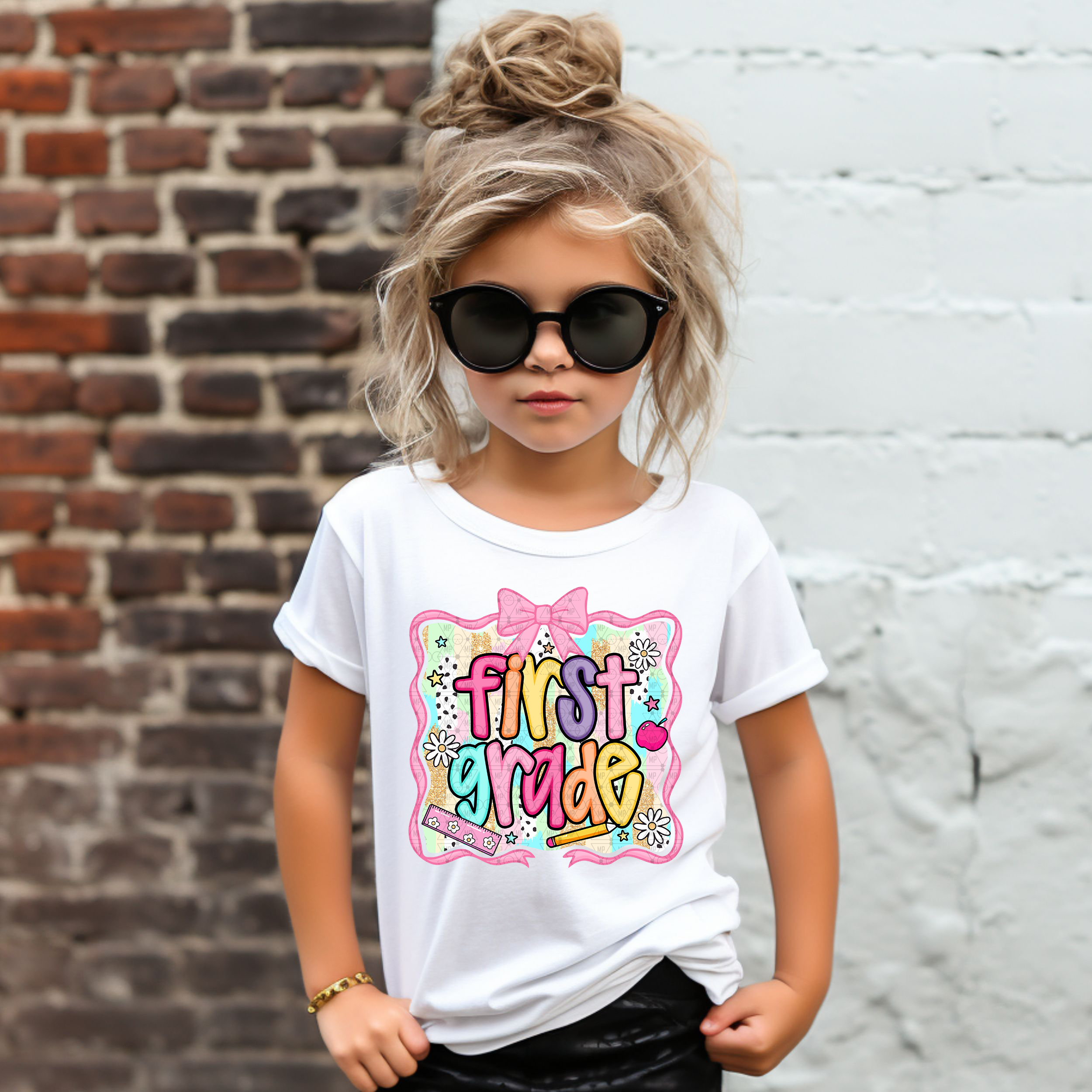 Doodle First Grade with Bow