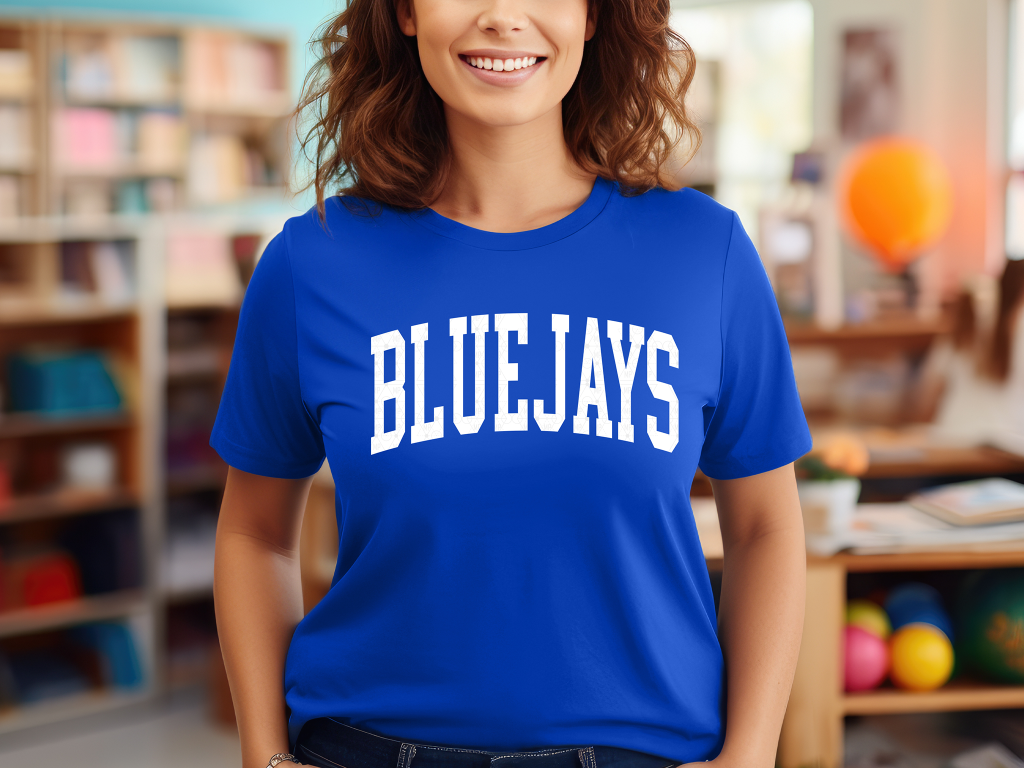 Varsity Bluejays White