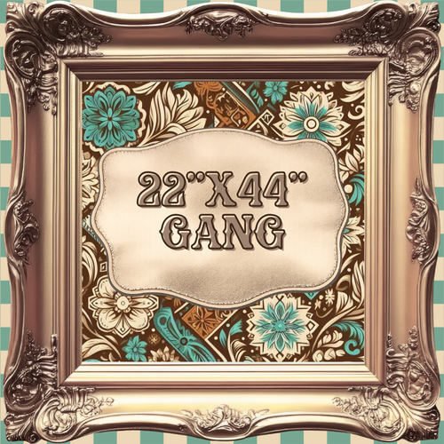 Load image 1 in gallery view. 22" x 44" Build Your Own Gang Sheet