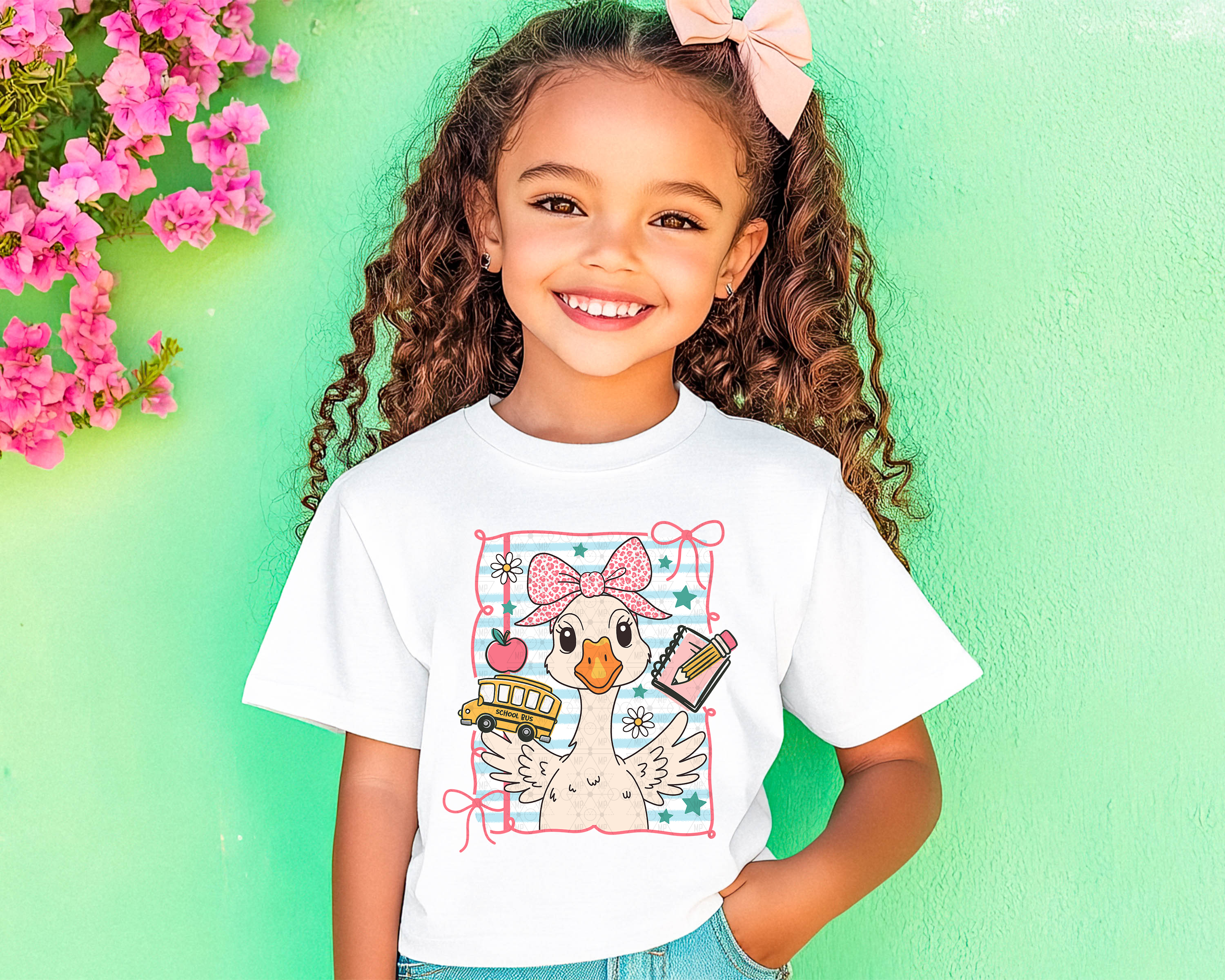 Girly Back To School Goose