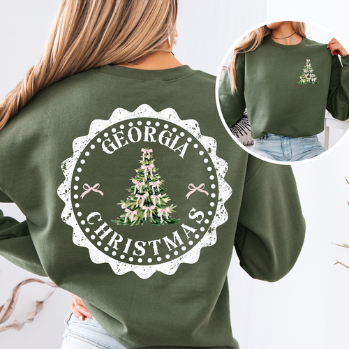 Load image 1 in gallery view. Georgia Christmas Seal with Pocket