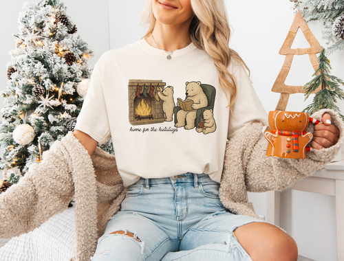 Load image 1 in gallery view. Home For The Holidays Bear