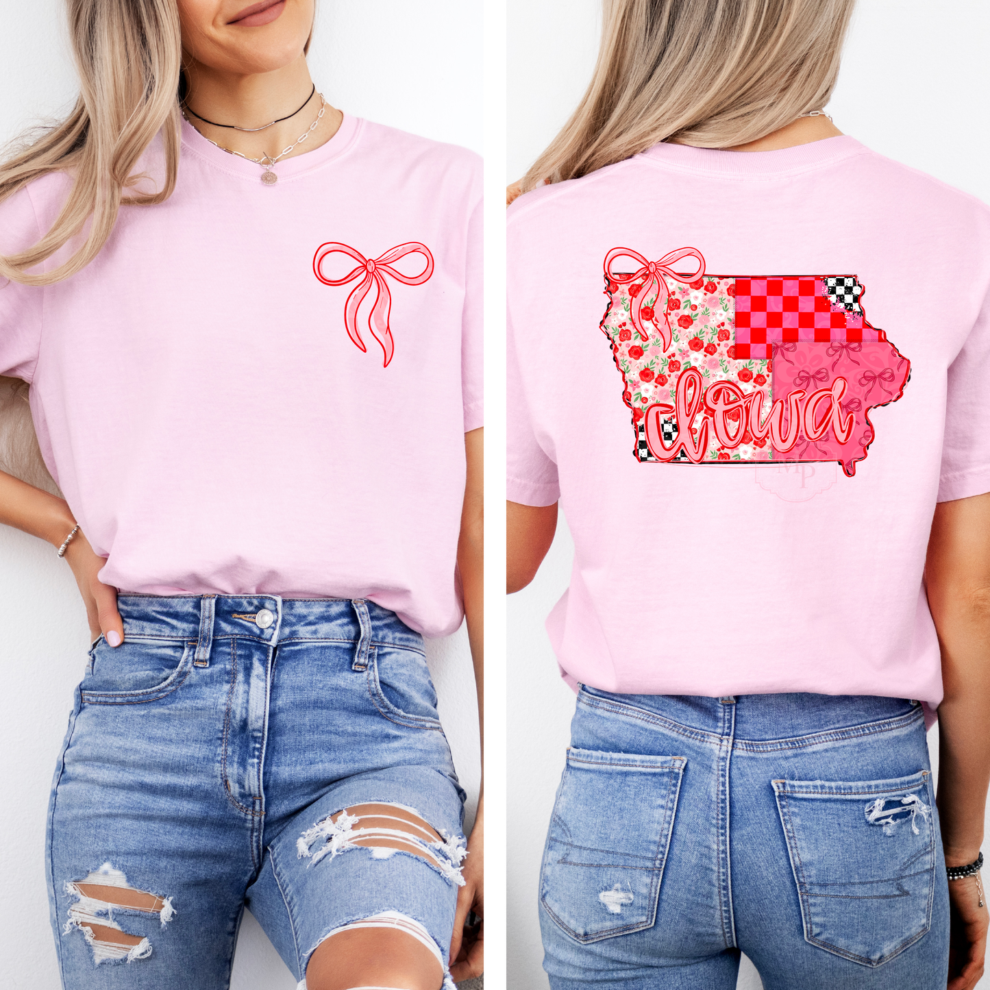 Pink Bow Iowa