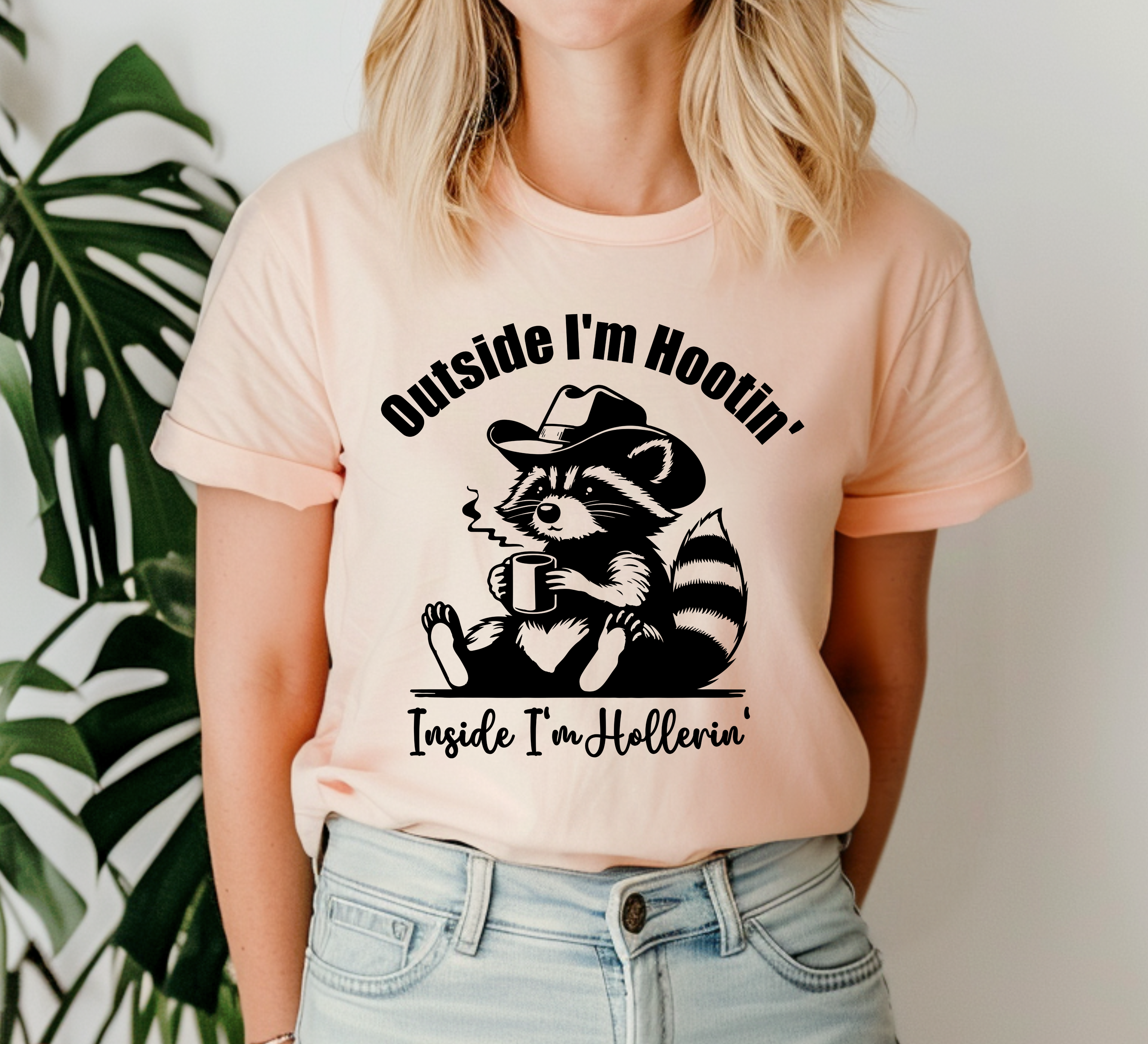 Outside I'm Hootin Inside I'm Hollerin