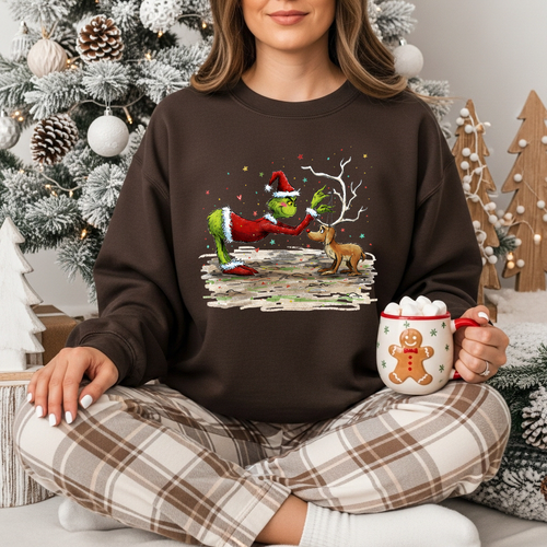 Load image 1 in gallery view. Christmas and His Dog