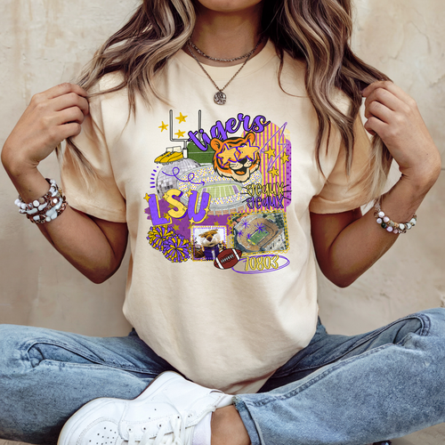 Load image 1 in gallery view. Cute Louisiana Collage