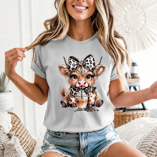 Load image 1 in gallery view. Leopard Highland and Coffee