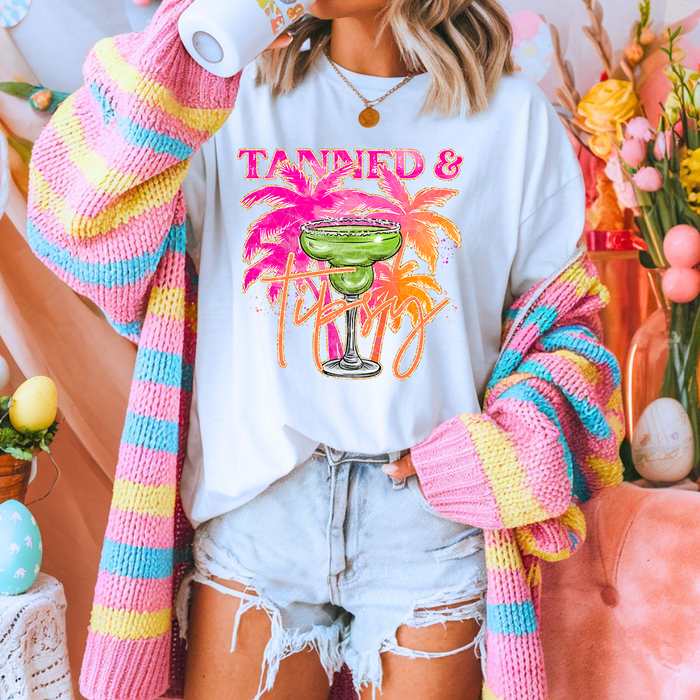 Neon Tanned & Tipsy