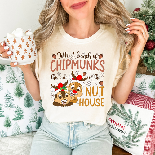 Load image 1 in gallery view. Jolliest Bunch of Chipmunks This Side Of The Nut House