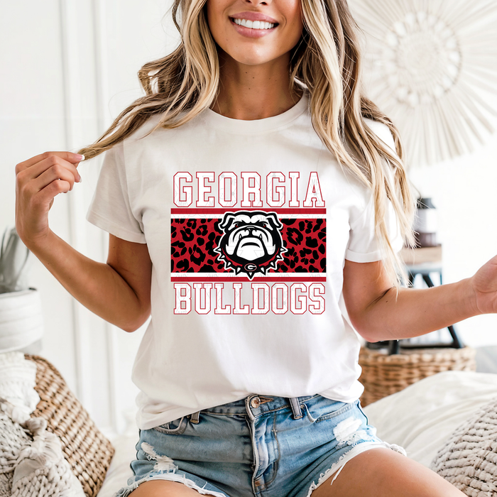 Leopard Georgia Dawgs