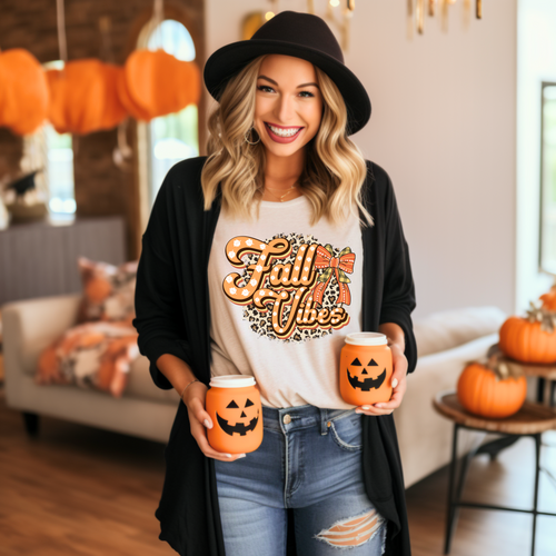Load image 1 in gallery view. Leopard Fall Vibes