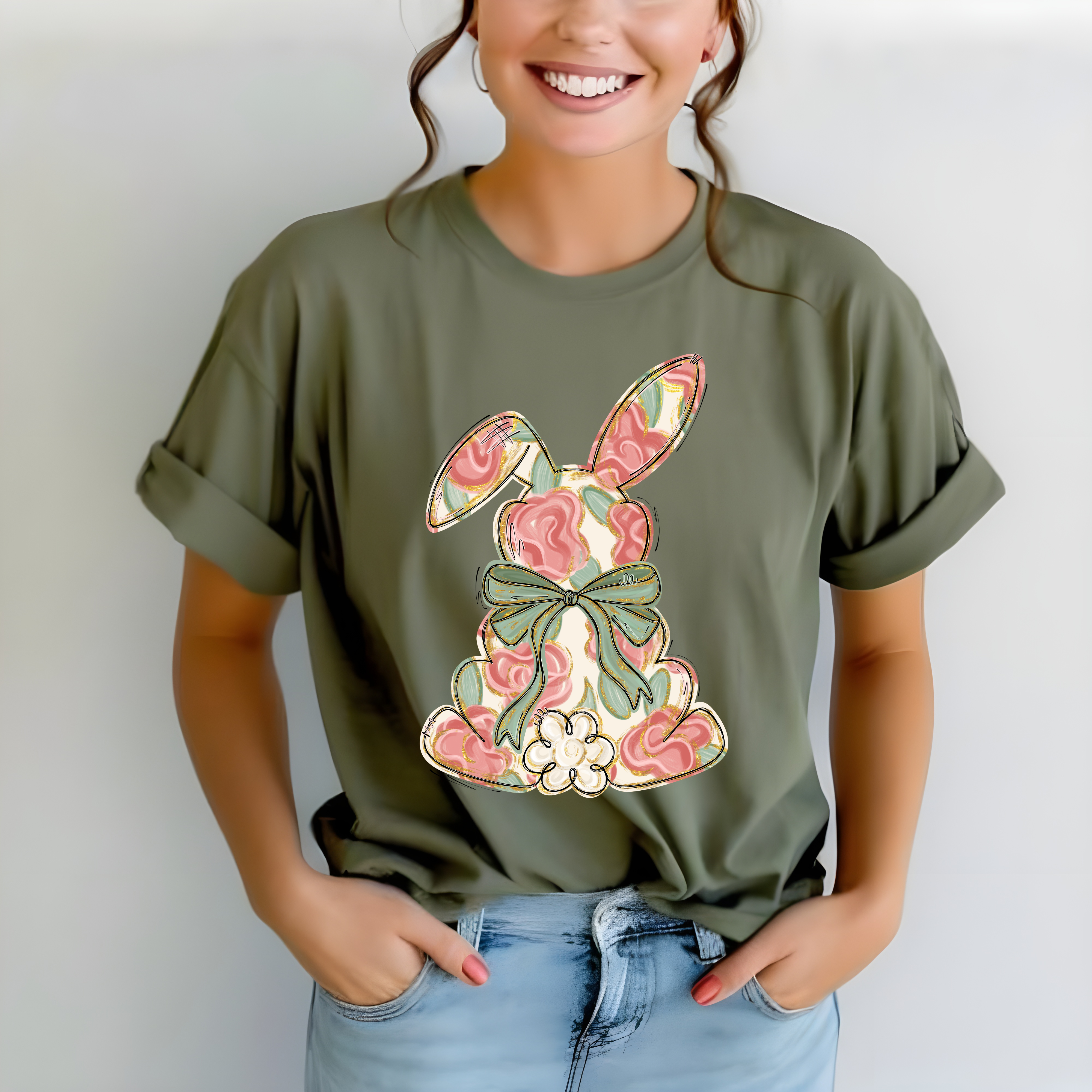 Floral Bunny