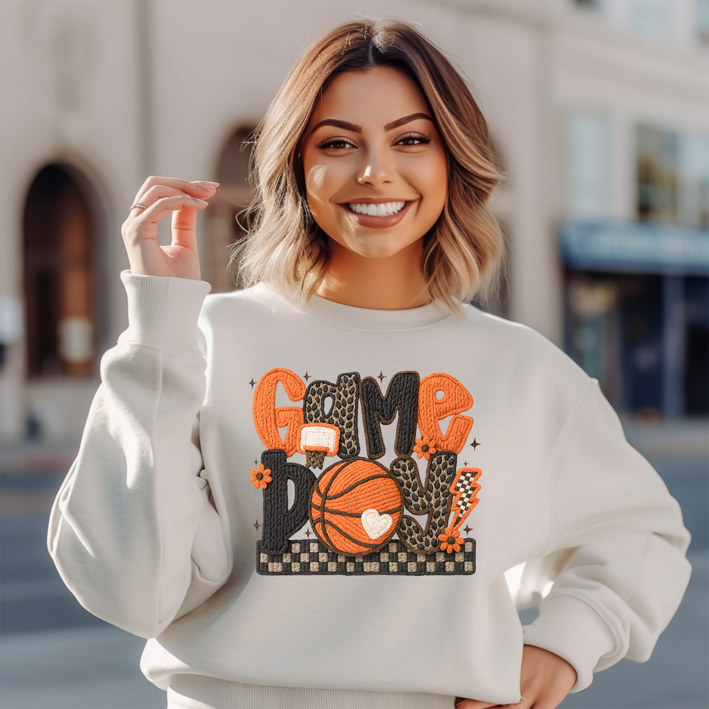 Crochet Basketball Game Day