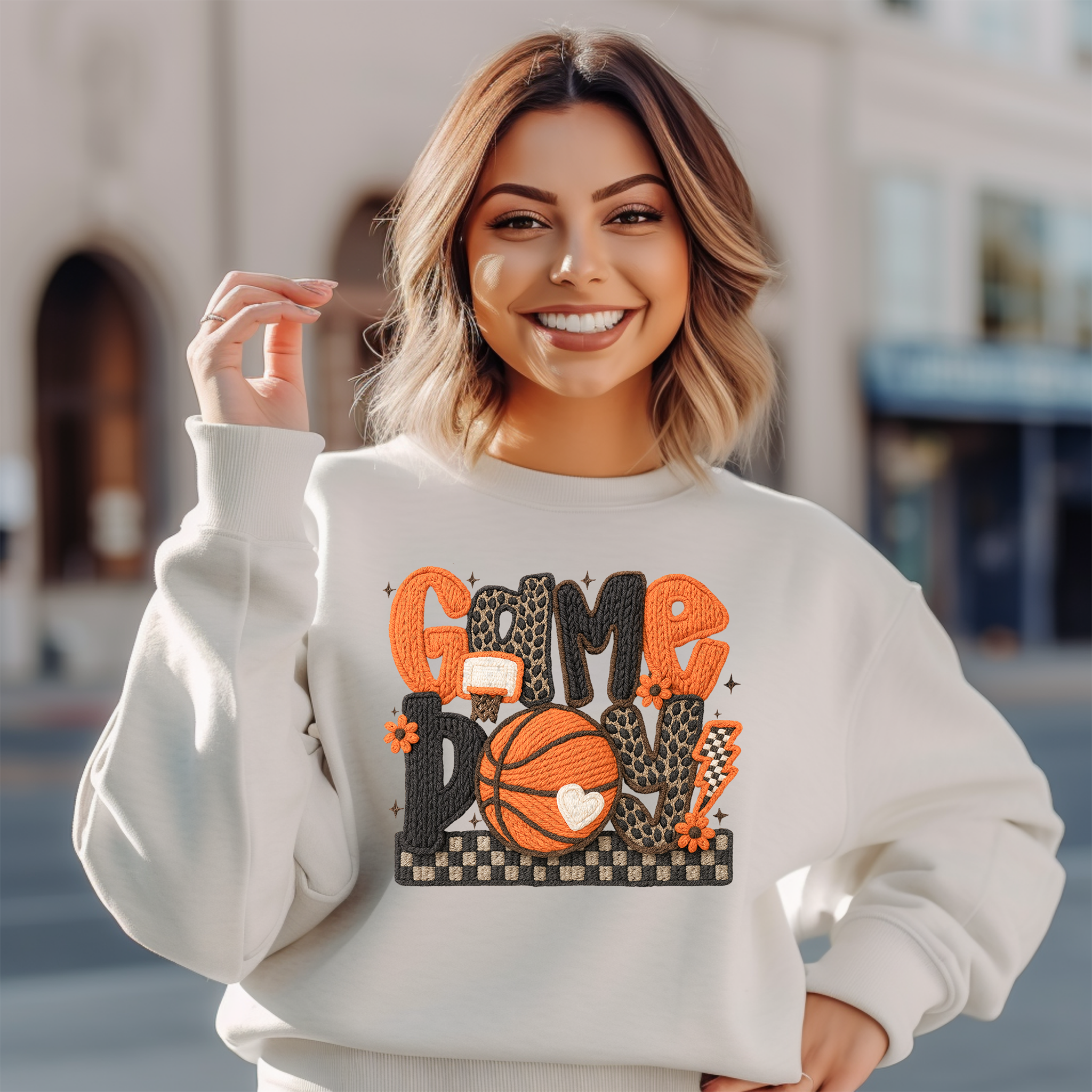 Crochet Basketball Game Day