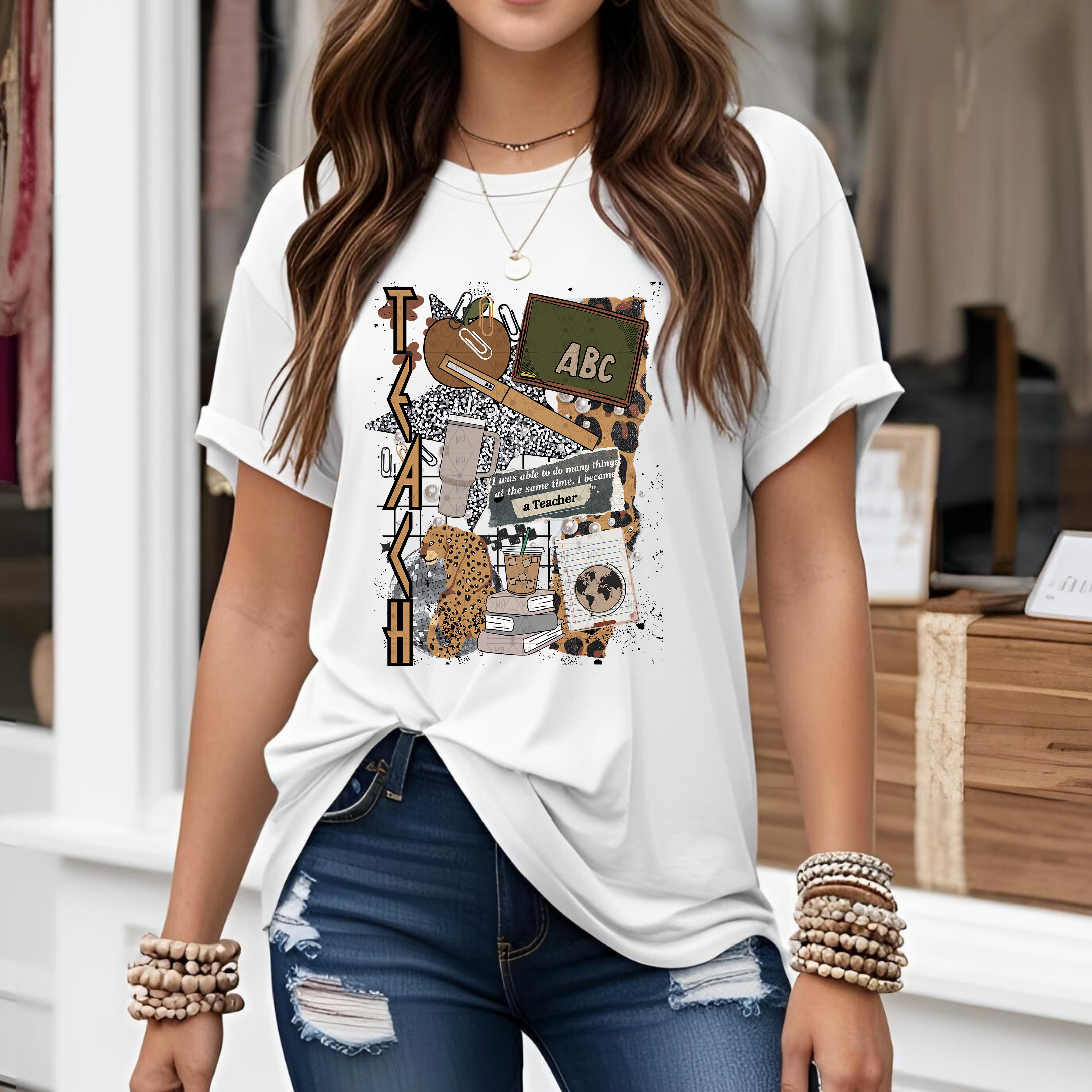 Boho Teach Collage
