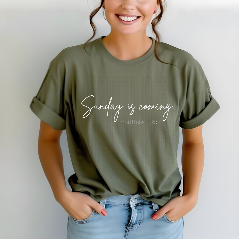 Sunday Is Coming - White