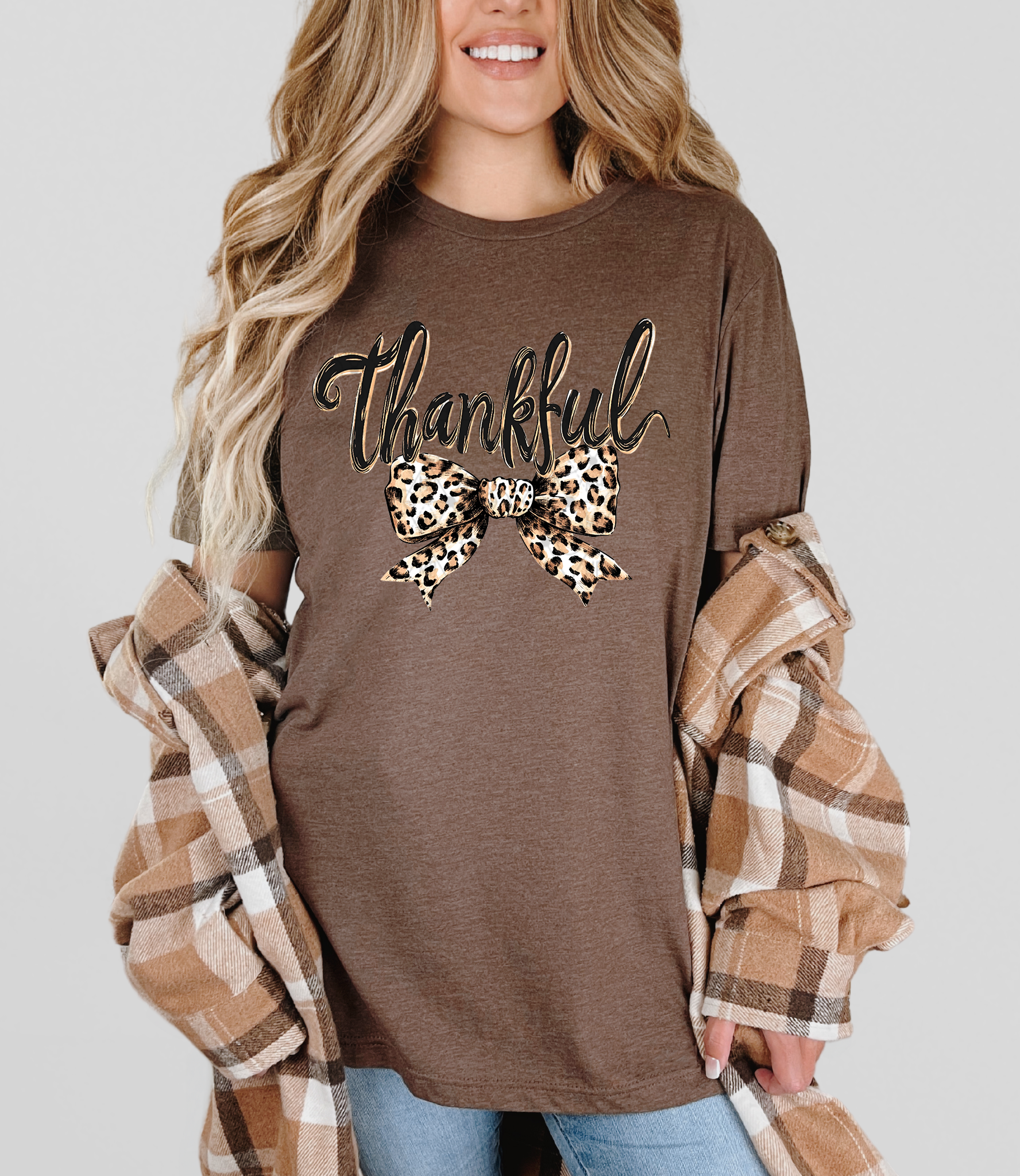 Thankful Leopard Bow