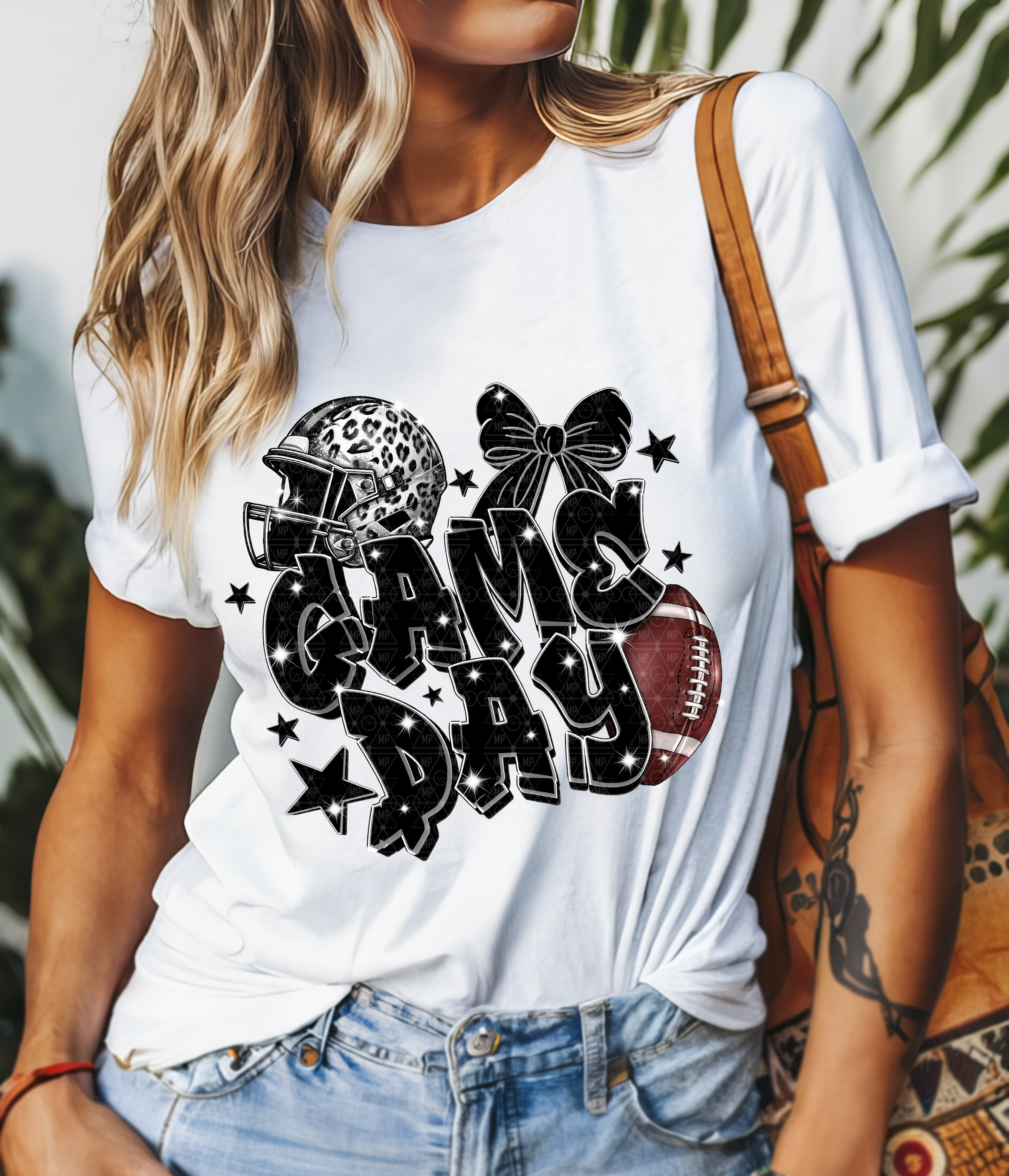 Game Day Sparkle Black
