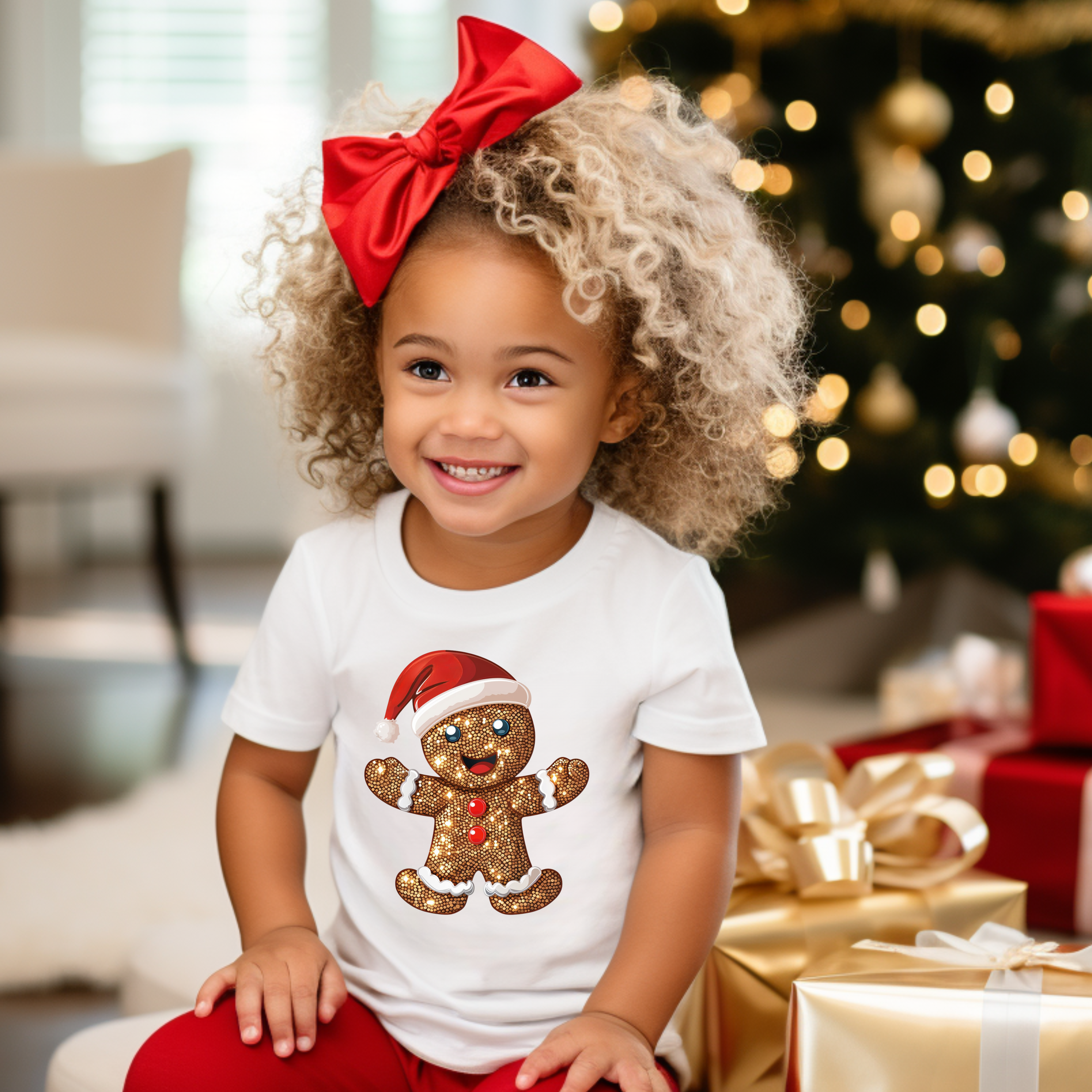 Cute Sparkle Gingerbread