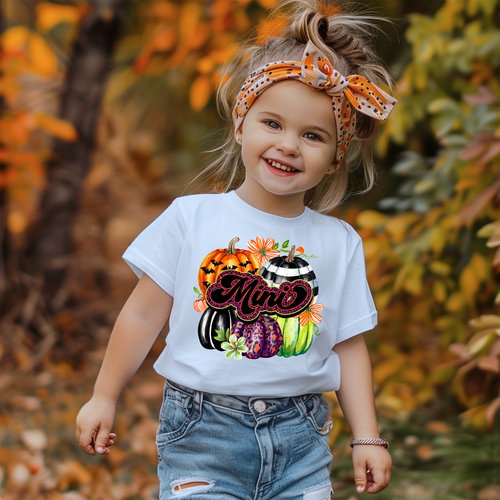 Load image 1 in gallery view. Halloween Mini with Colorful Pumpkins