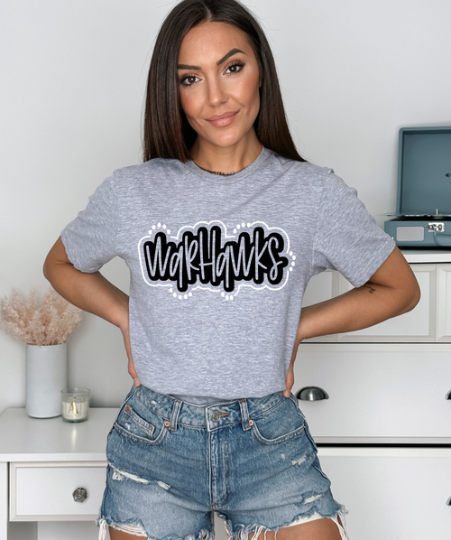 Load image 1 in gallery view. Warhawks Doodle