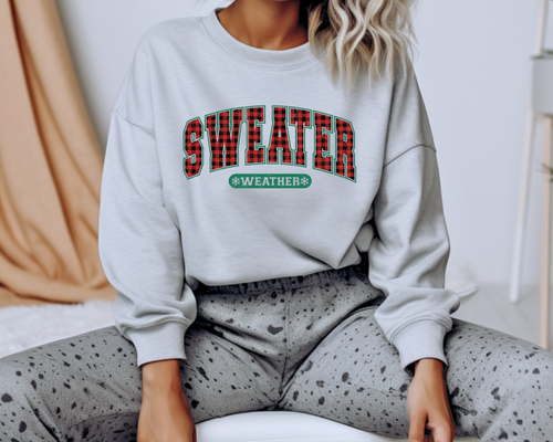 Load image 1 in gallery view. Plaid Sweater Weather