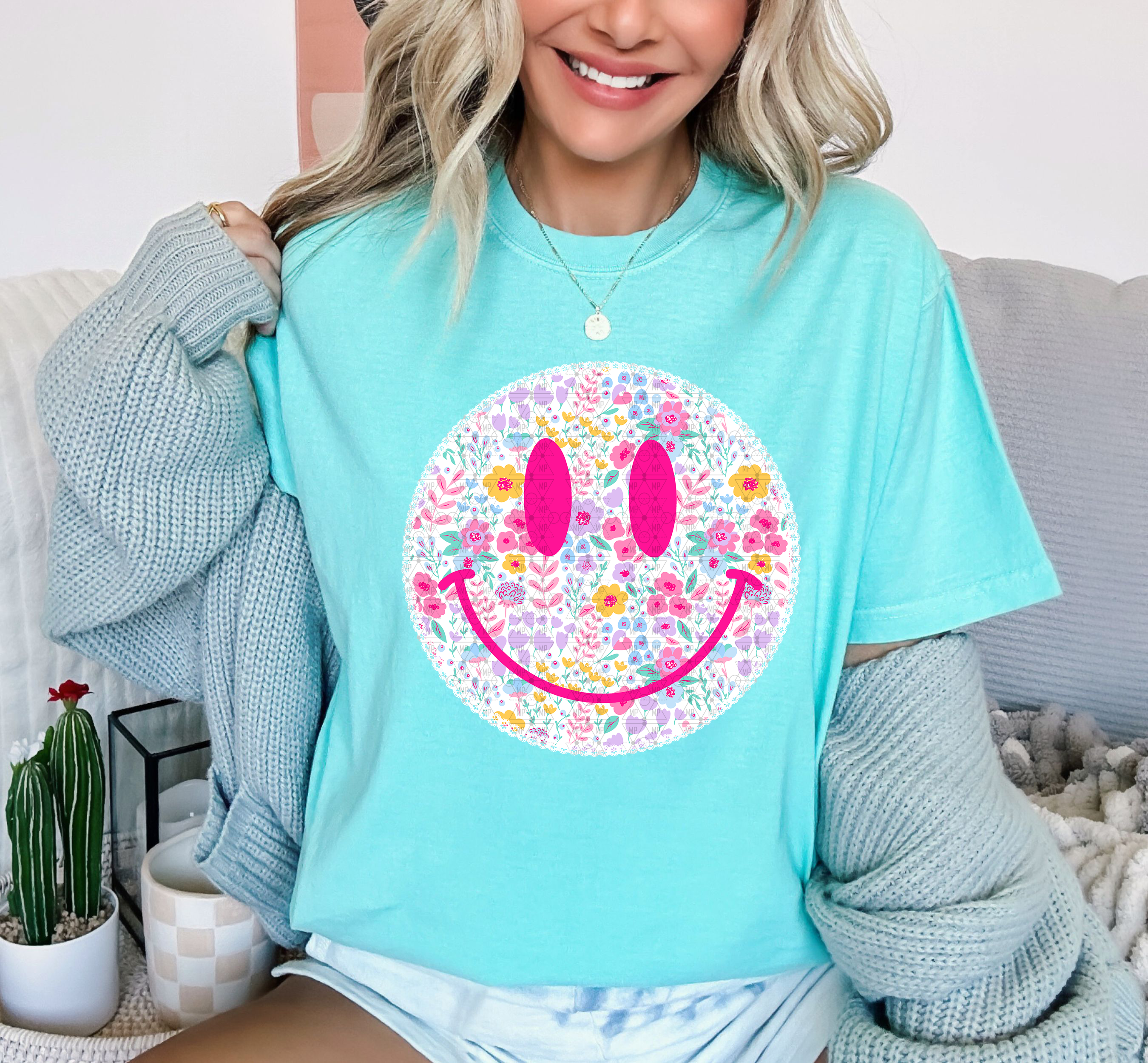 Bright Summer Smiley Lace