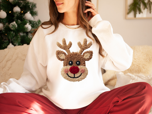 Load image 1 in gallery view. Crochet Reindeer
