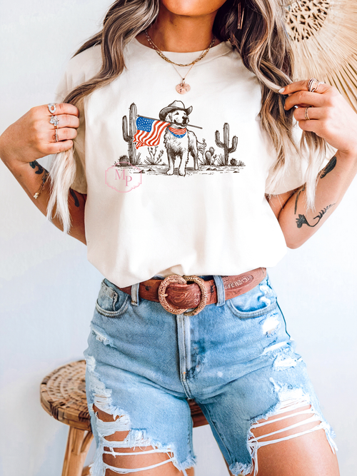 Load image 1 in gallery view. American Cowboy Dog