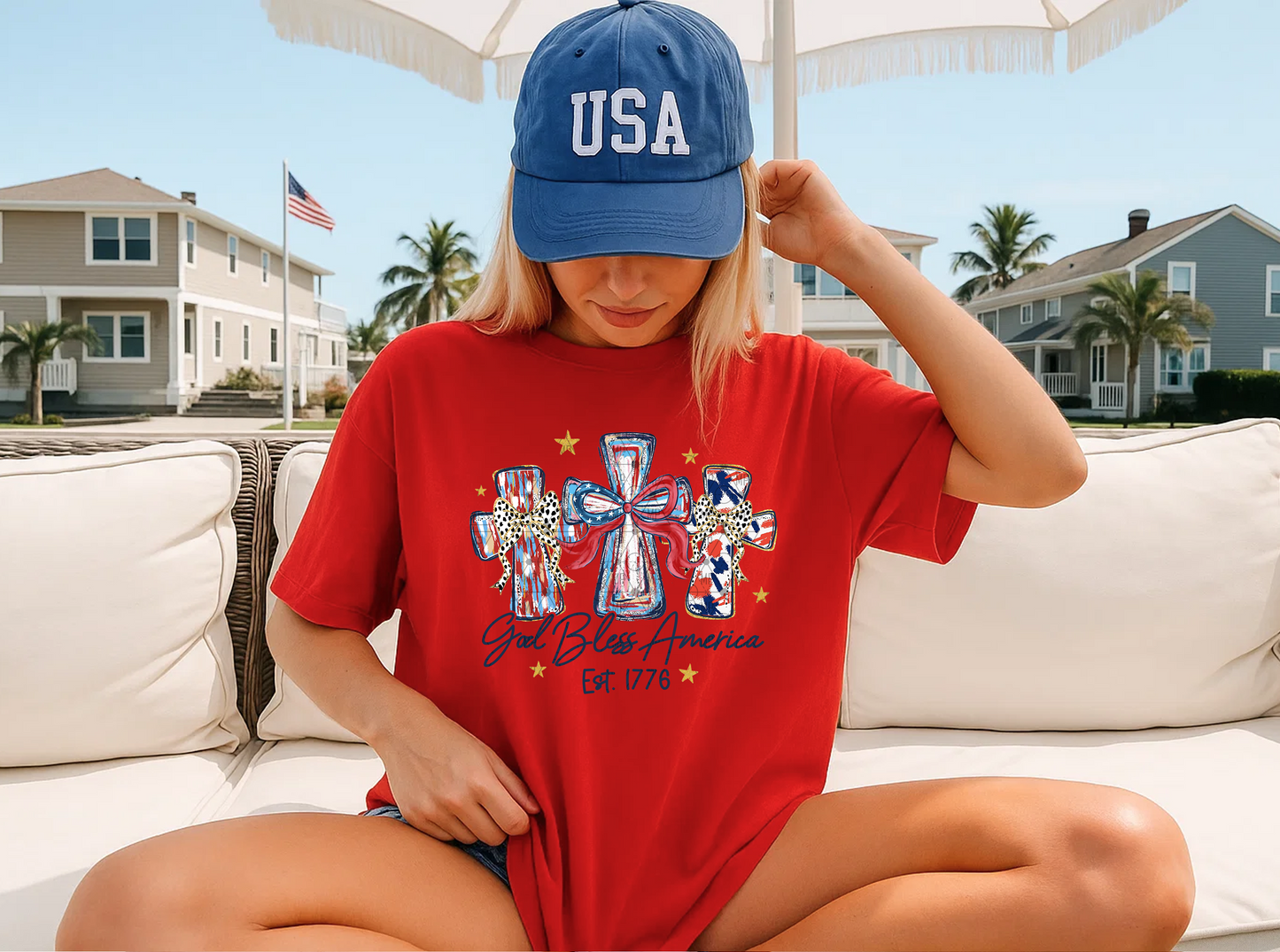God Bless America Crosses