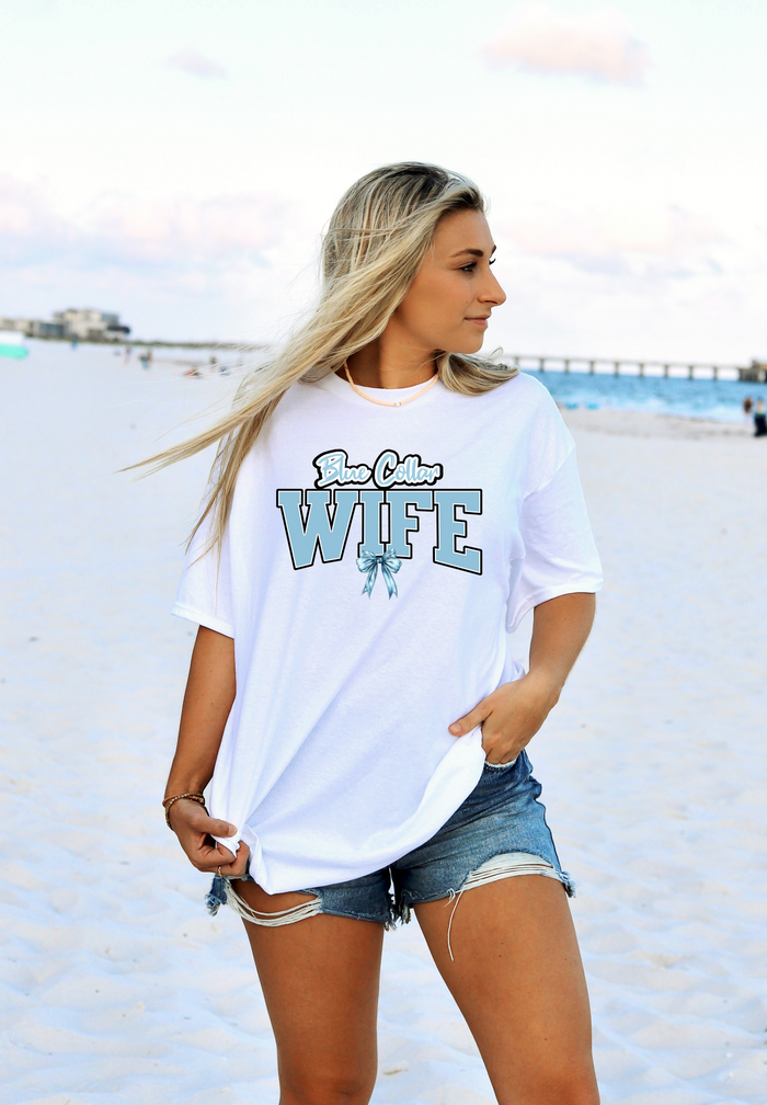 Blue Collar Wife Bow