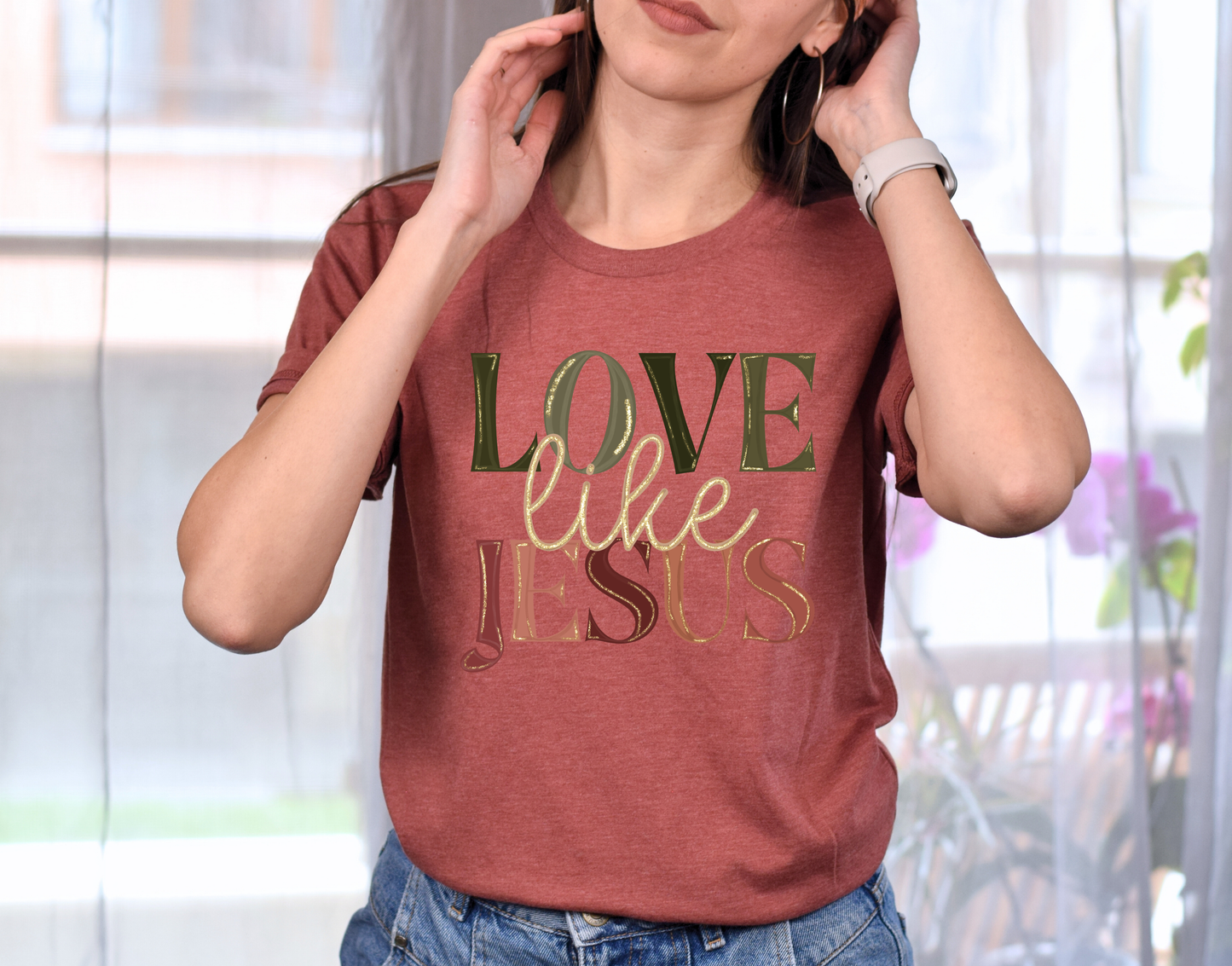 Love Like Jesus Green