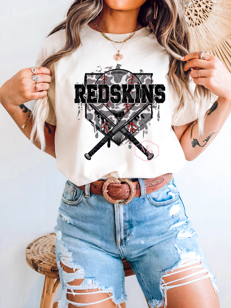 Camo Redskins Drip