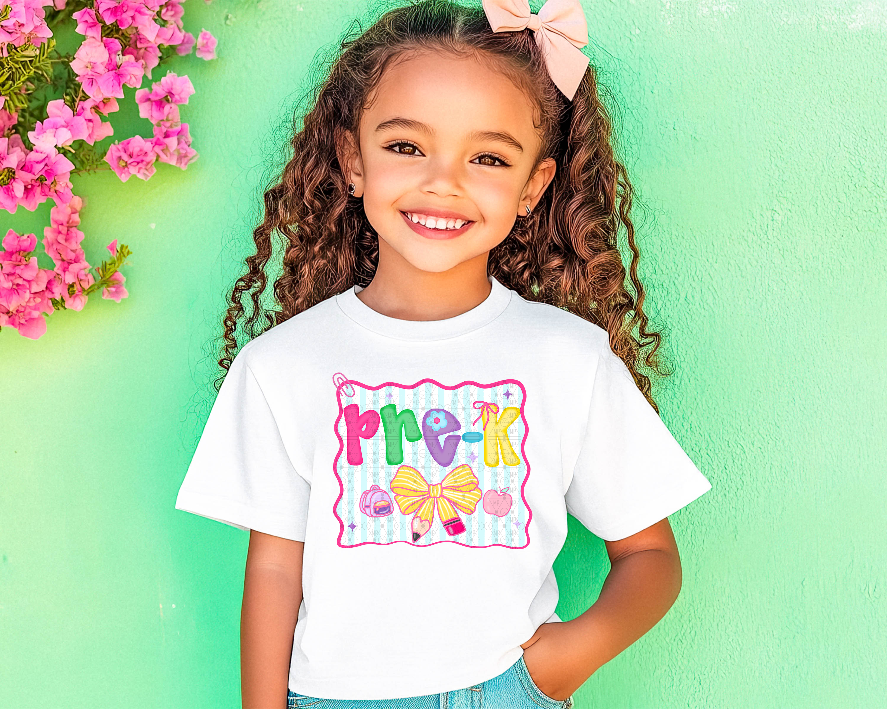 Cute Doodle Pre-K Pink