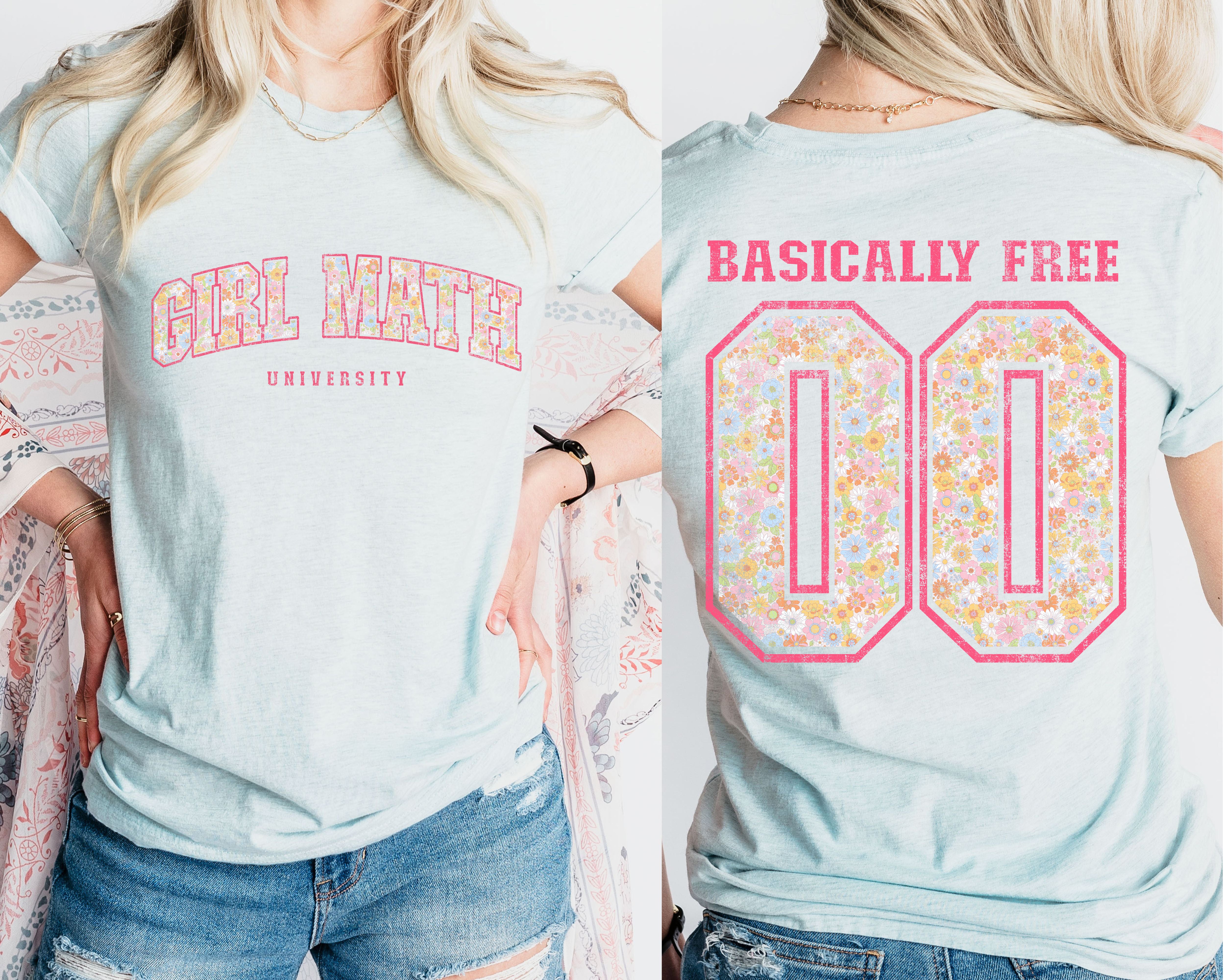 Girl Math University (Two Full Size Prints)