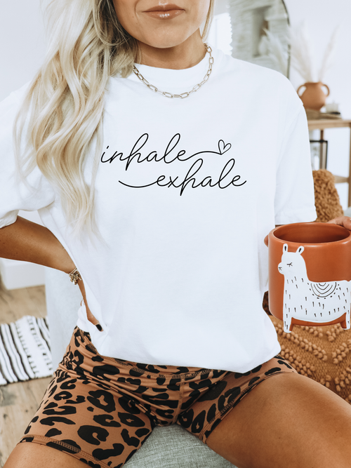Load image 1 in gallery view. Inhale Exhale